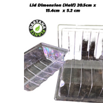 Full and Half Size Seed Tray Propagator Lids - Various No's FREE P&P