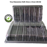 Full Size Seed Tray Propagator Lids x 5 FREE P&P