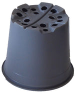 10 x 17 cm (2 Litre) Plant Pots Royal Grey FREE P&P