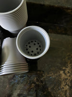 9cm Plant Pots Royal Grey - 10 to 50 pots FREE P&P