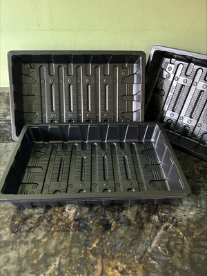 Seed Tray Full Size Without Watering Holes - Various Quantities