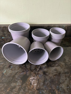 9cm -13cm Plant Pots Royal Grey