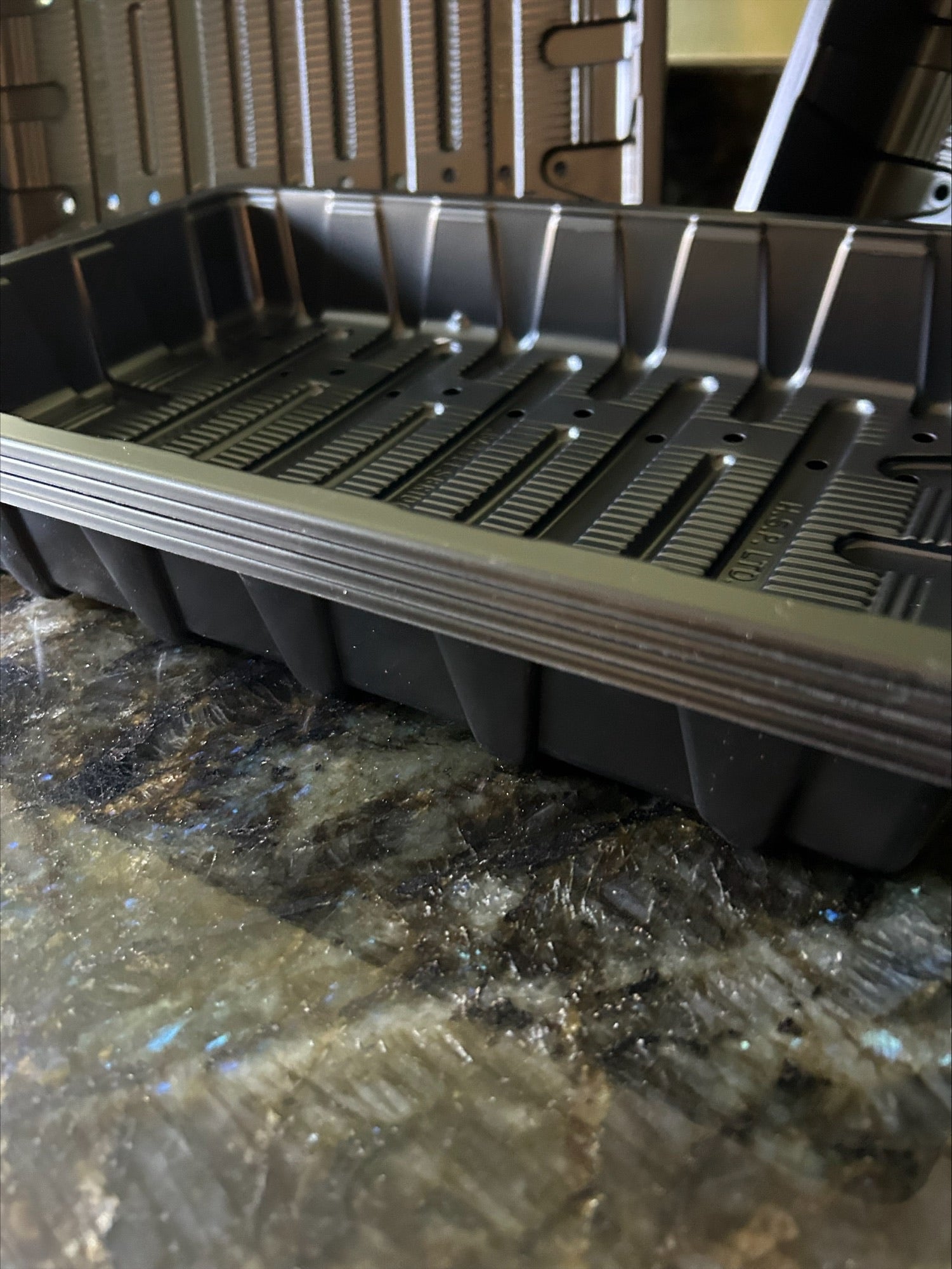 5 x Full Size Seed Tray With Watering Holes