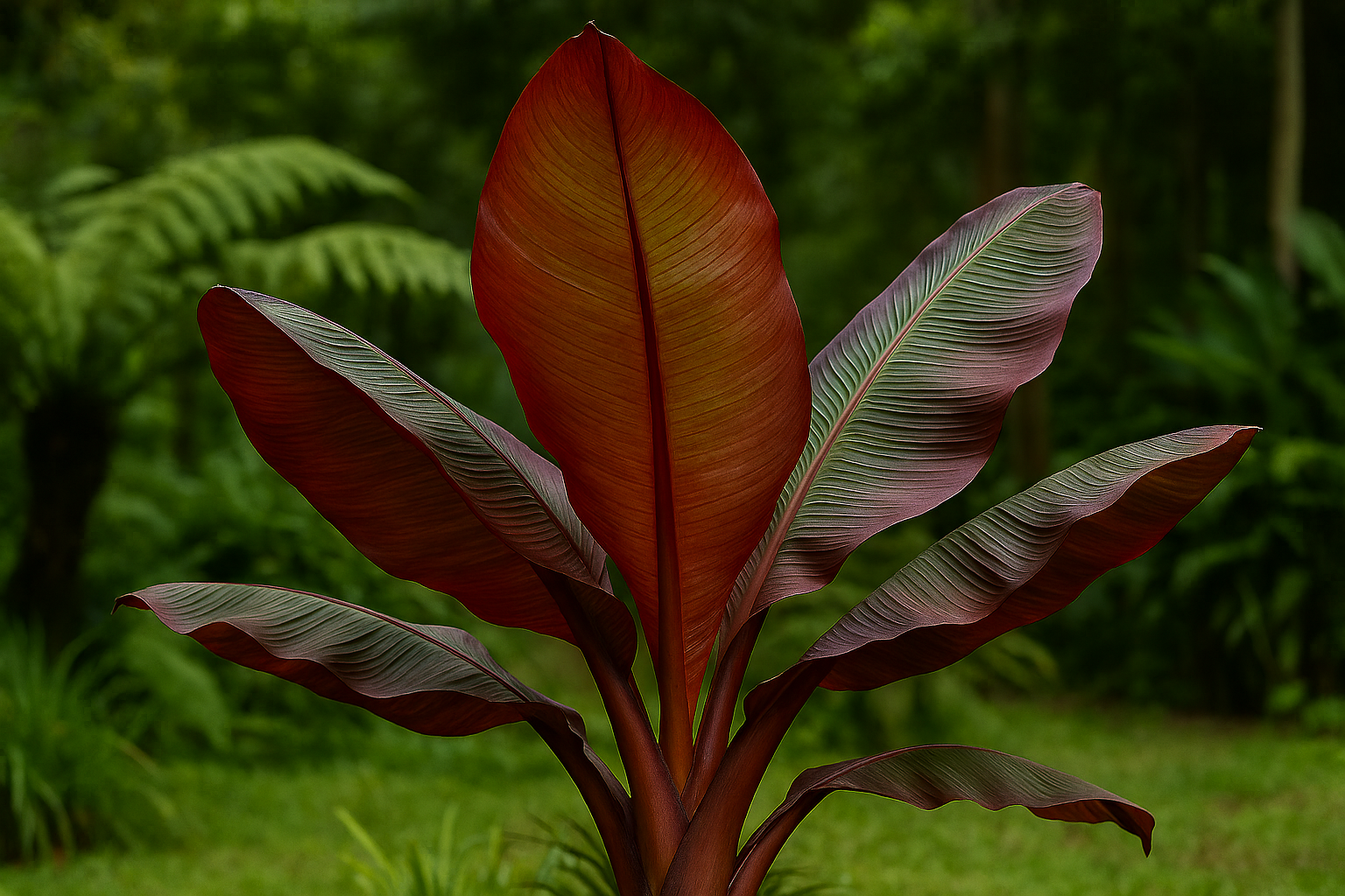 Ensete ventricosum ‘Maurelii’ - The Red Banana Plant for Bold, Exotic Impact