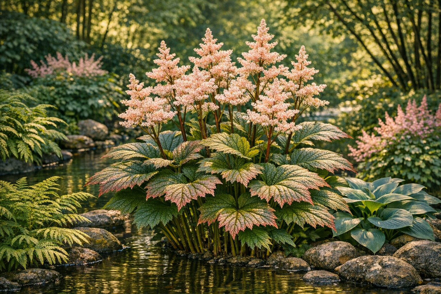 Rodgersia Plug Plants for Shaded UK Gardens