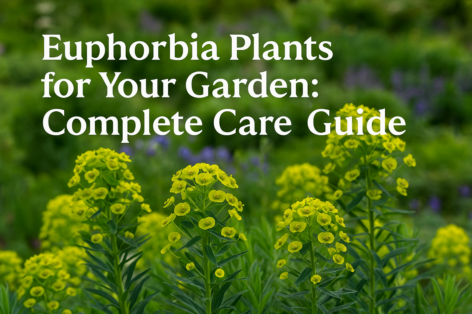 Euphorbia Plants for Your Garden: Complete Care Guide