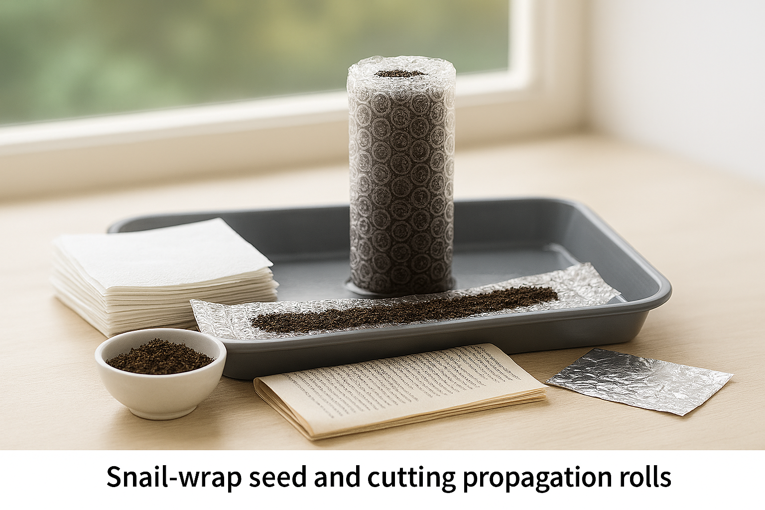 How to Make Snail‑Wrap Seed & Cutting Rolls: The Ultimate Low‑Cost Propagation Method for UK Gardeners