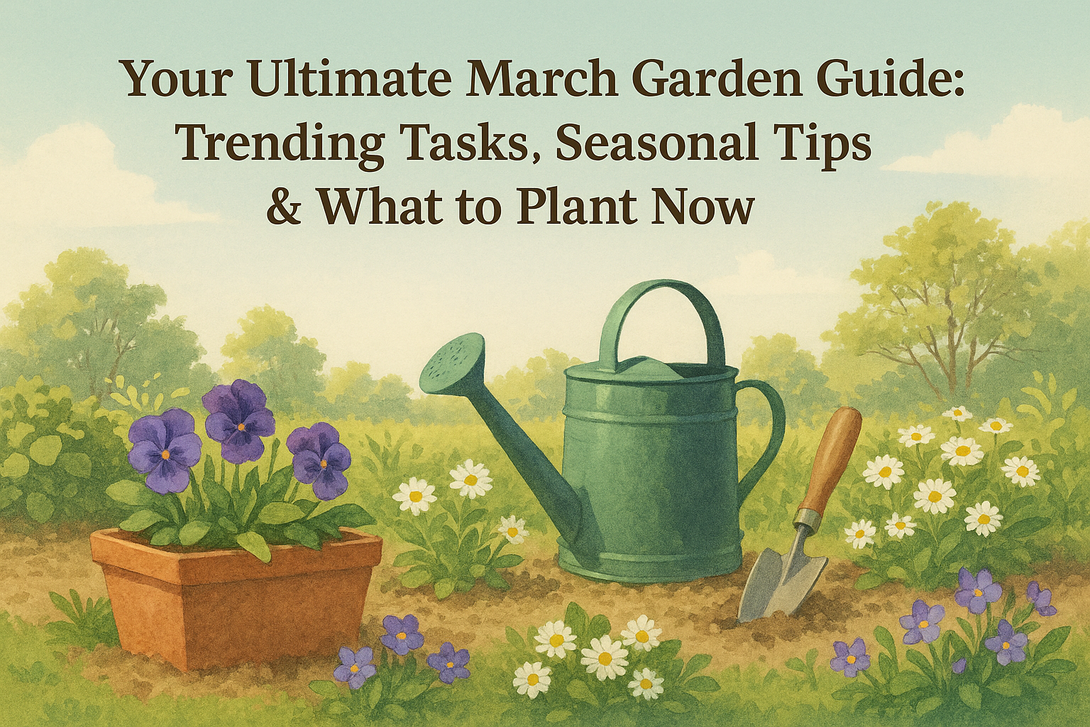 Your Ultimate March Garden Guide: Trending Tasks, Seasonal Tips & What to Plant Now
