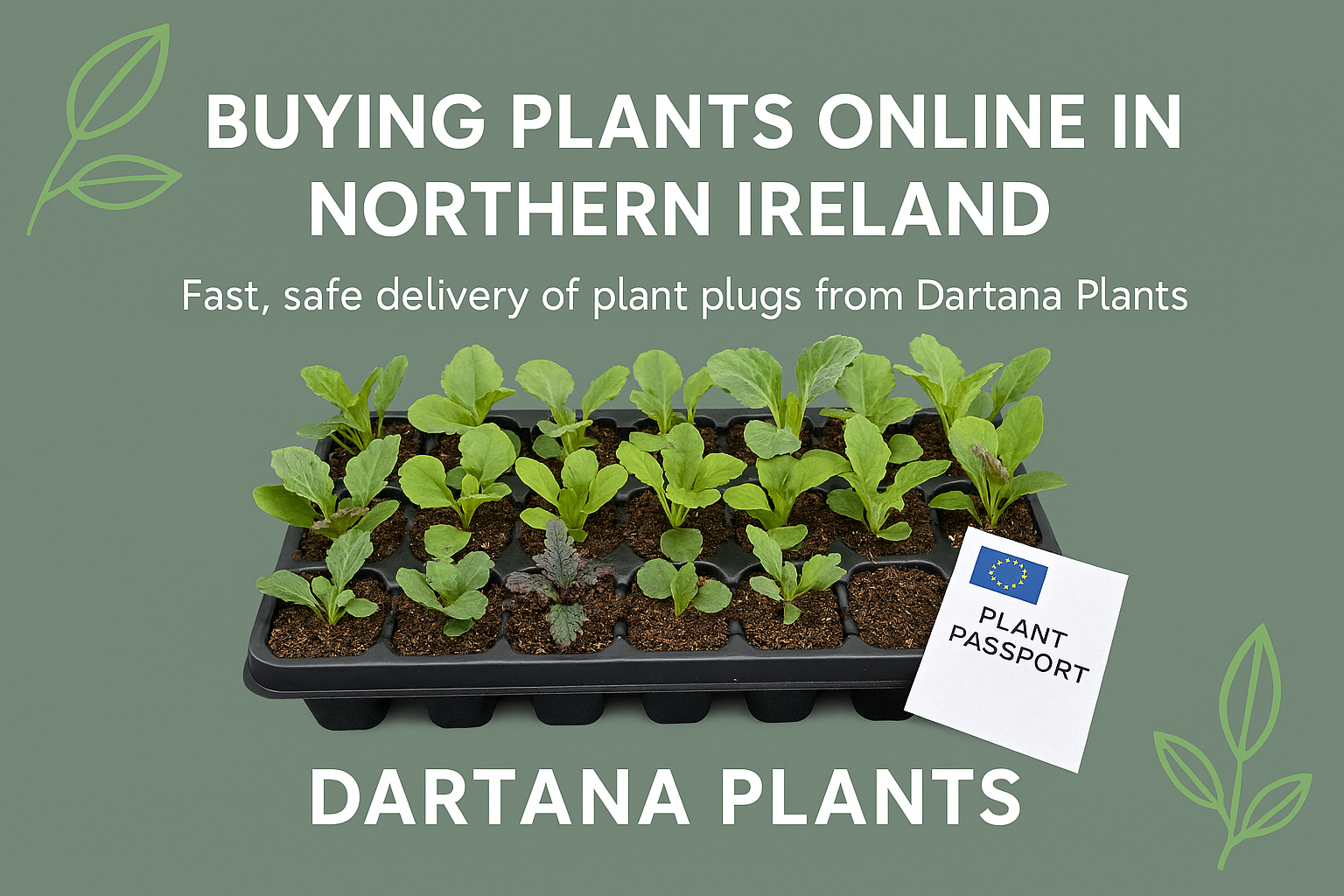 Buying Plants Online in Northern Ireland: Fast, Safe Delivery of Plant Plugs from Dartana Plants