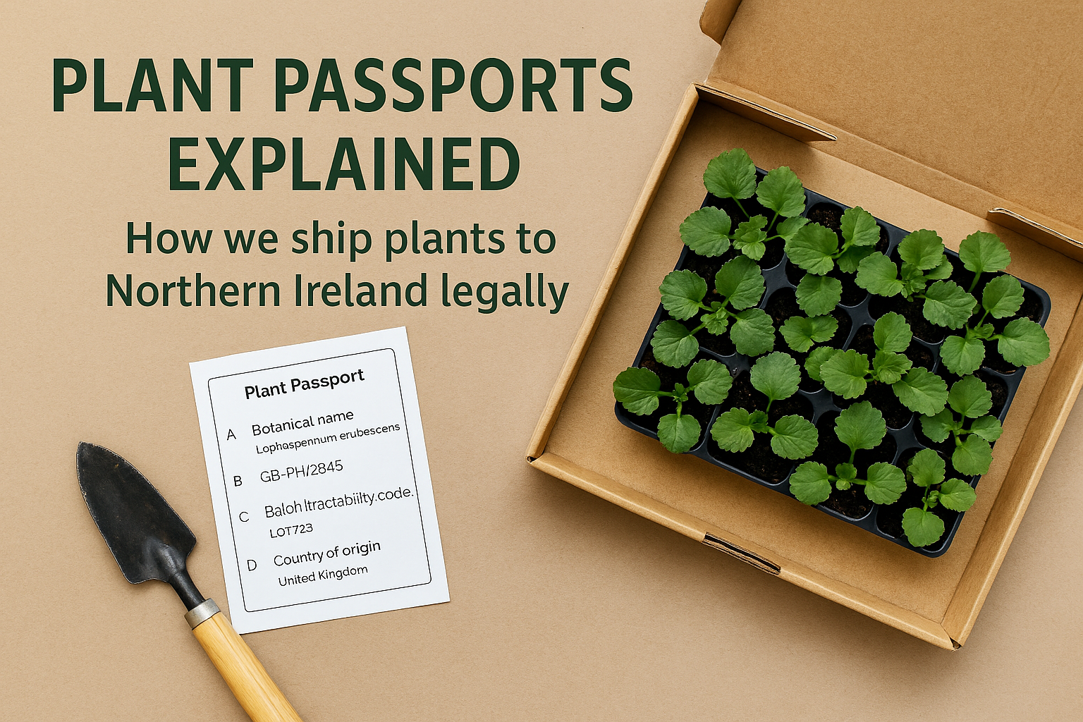 Plant Passports Explained: How We Ship Plants to Northern Ireland Legally