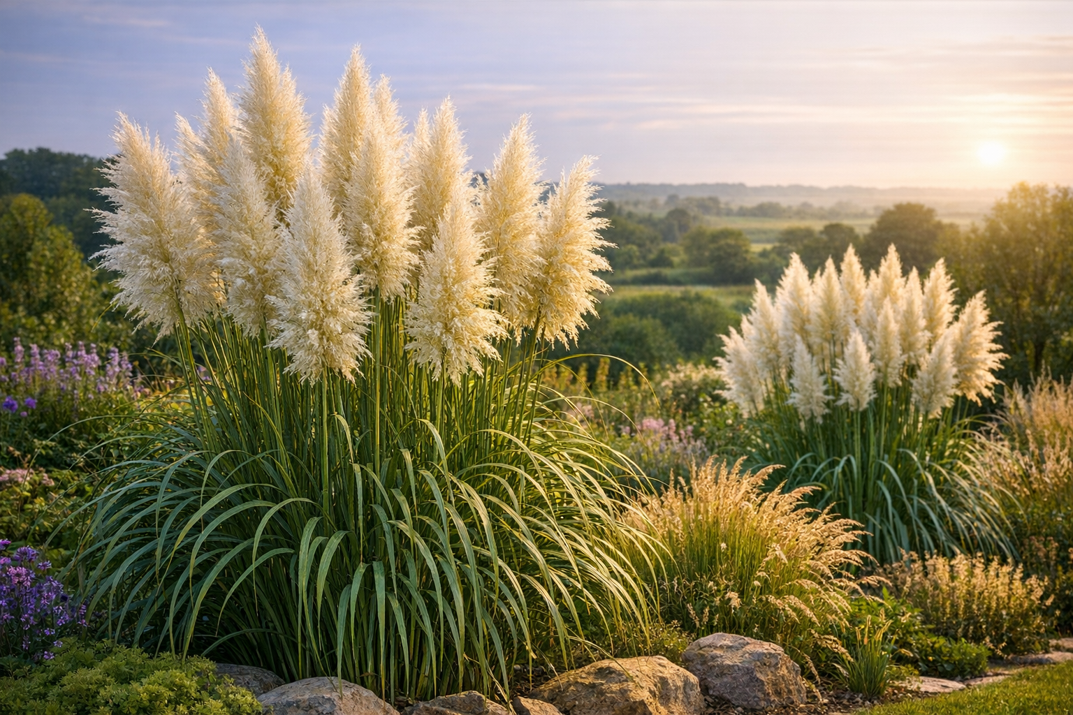 Pampas Grass Plug Plants – Growing Cortaderia in UK Gardens