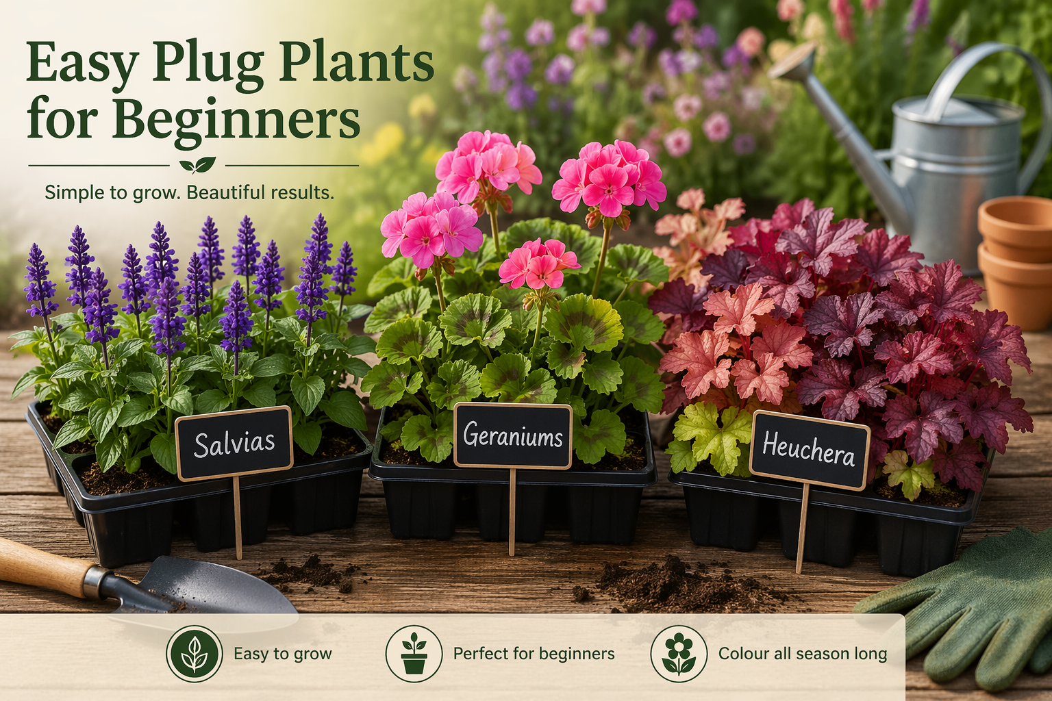 🪴 Best Plug Plants for Beginners (Easy Growing Plants UK)