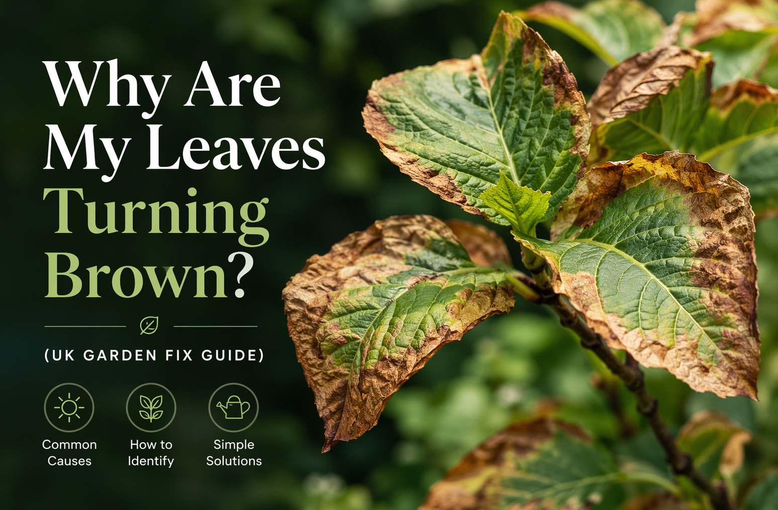 Why Are My Leaves Turning Brown? (UK Garden Fix Guide)