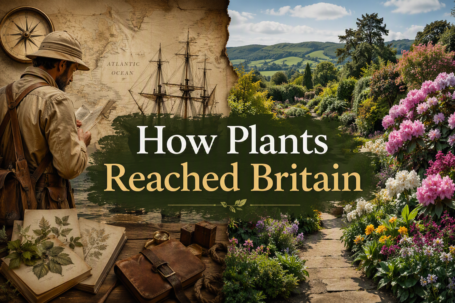 The Plant Hunters Who Built British Gardens (And How Plants Got Here)