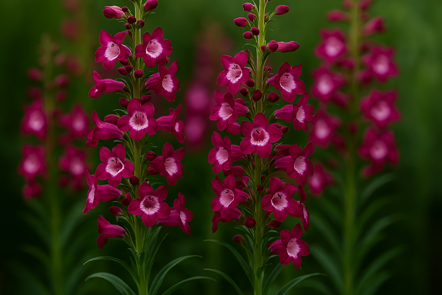 Penstemon ‘Purple Bedder’ – Compact, Long‑Flowering Garden Colour