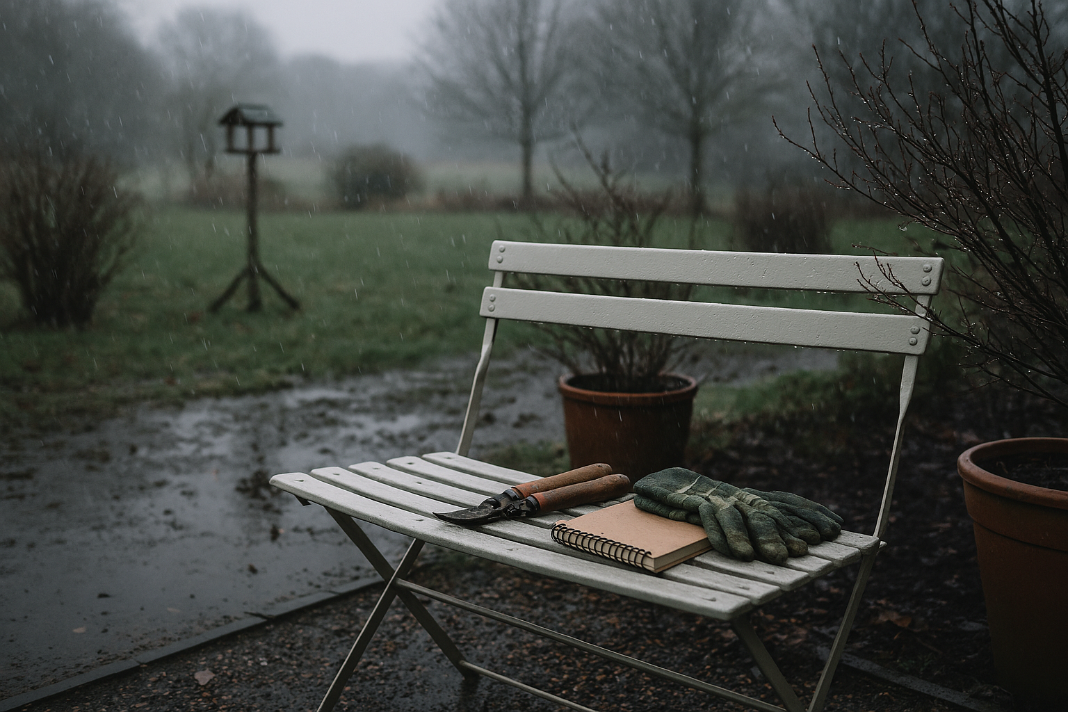 What To Do, What To Do? — A Gardening Insomniac’s Guide to Wet & Cold February Mornings