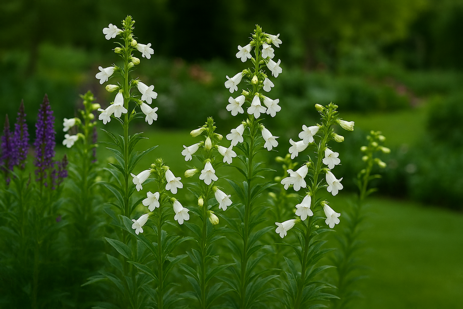 Penstemon ‘Snowstorm’: Elegant White Flowers for Summer Borders