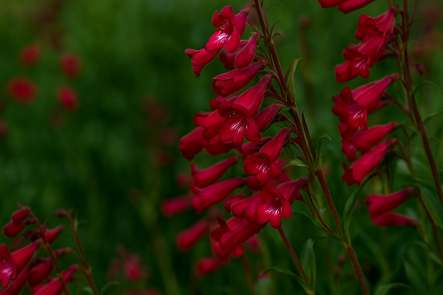 Penstemon ‘Garnet’: Deep Red Spires for Long‑Lasting Summer Colour
