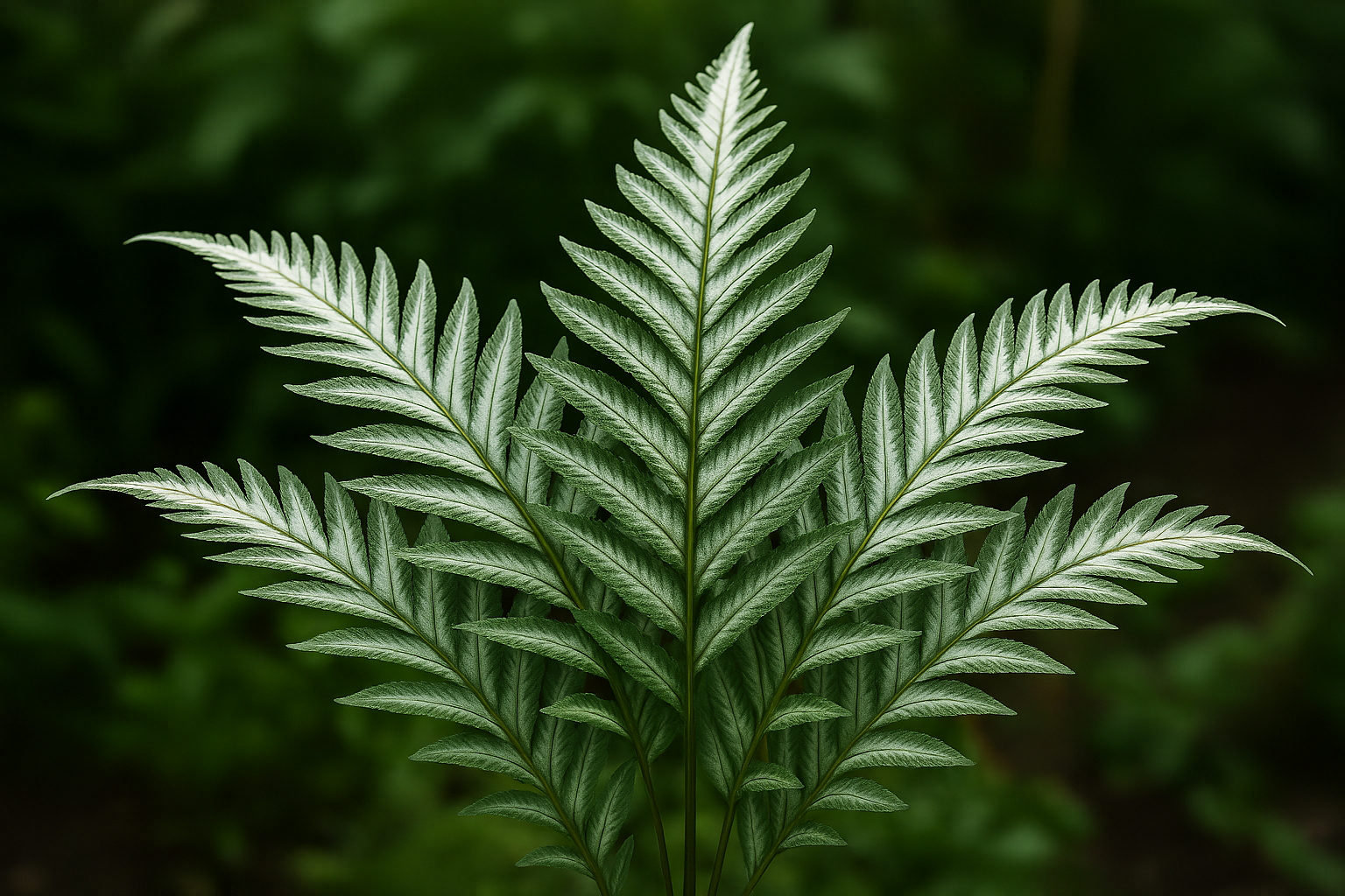 Pteris argyraea (Silver Brake Fern) – How to Grow and Care for This Variegated Fern