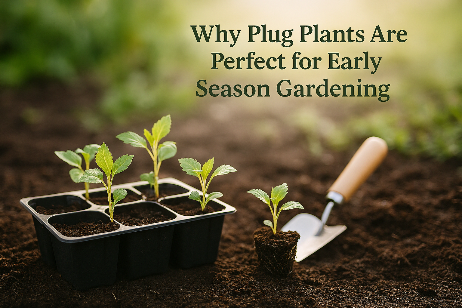 Why Plug Plants Are Perfect for Early Season Gardening