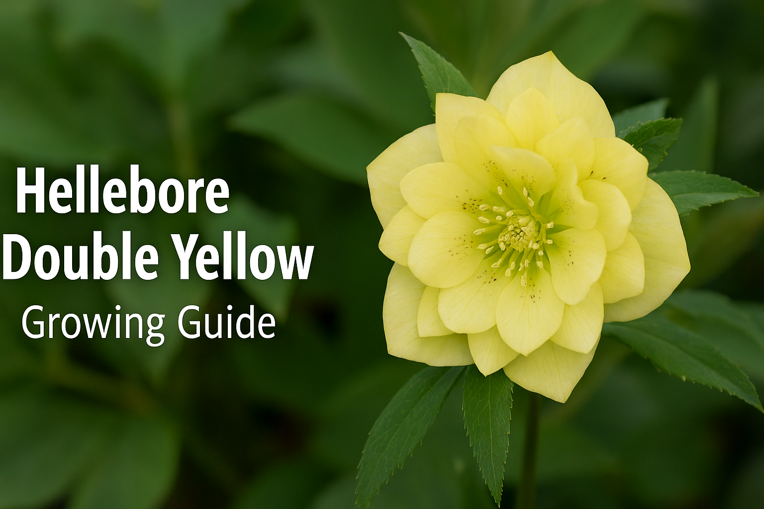 How to Grow Hellebore Double Yellow: Complete Guide for UK Gardens