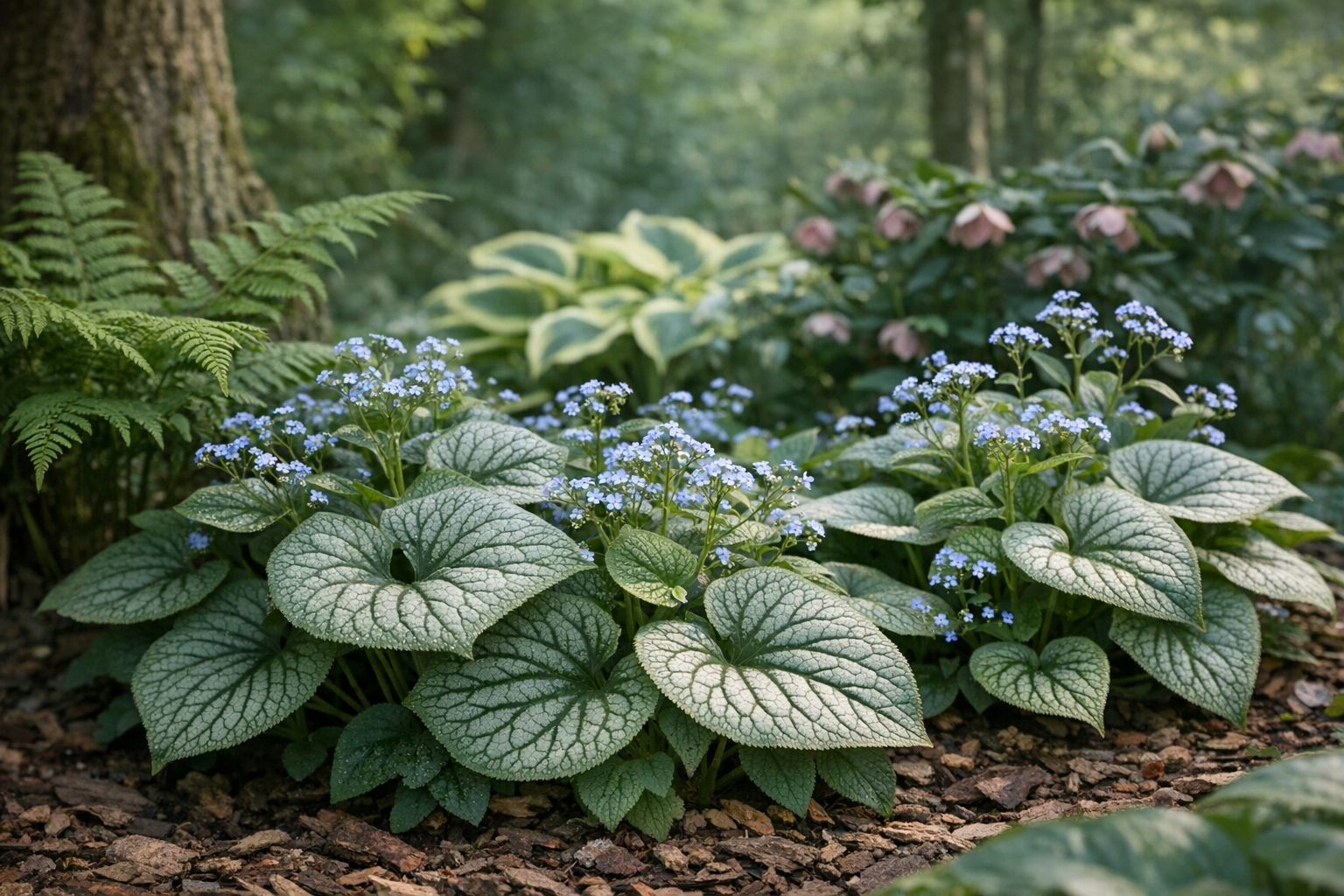 Brunnera Plug Plants – Shade‑Loving Perennials for UK Gardens