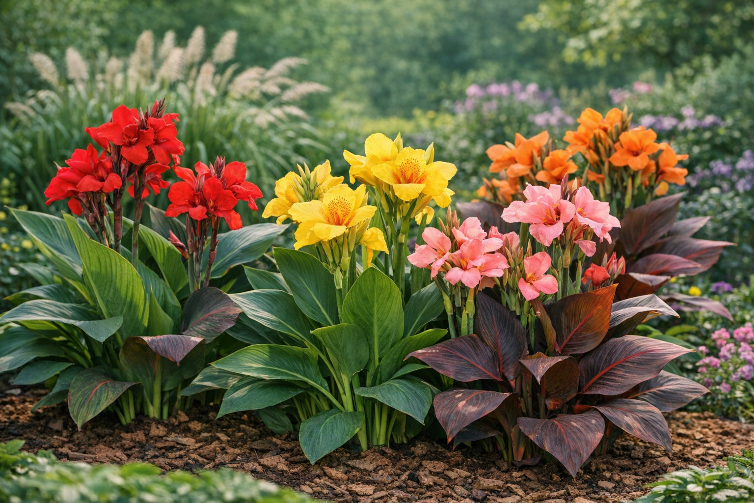 Canna Plug Plants – Bold Foliage and Exotic Colour for UK Gardens