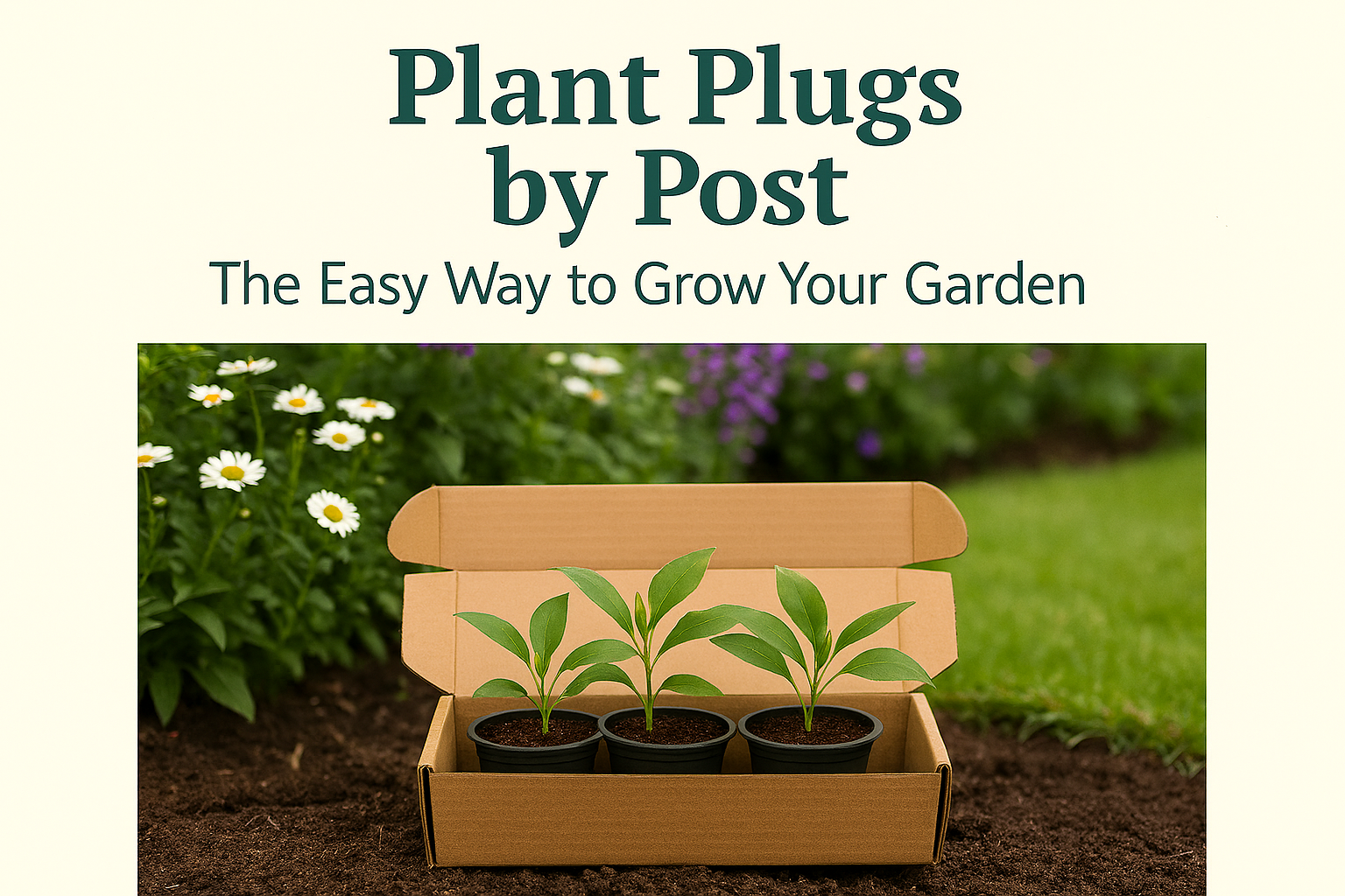 Plant Plugs by Post – The Easy Way to Grow Your Garden