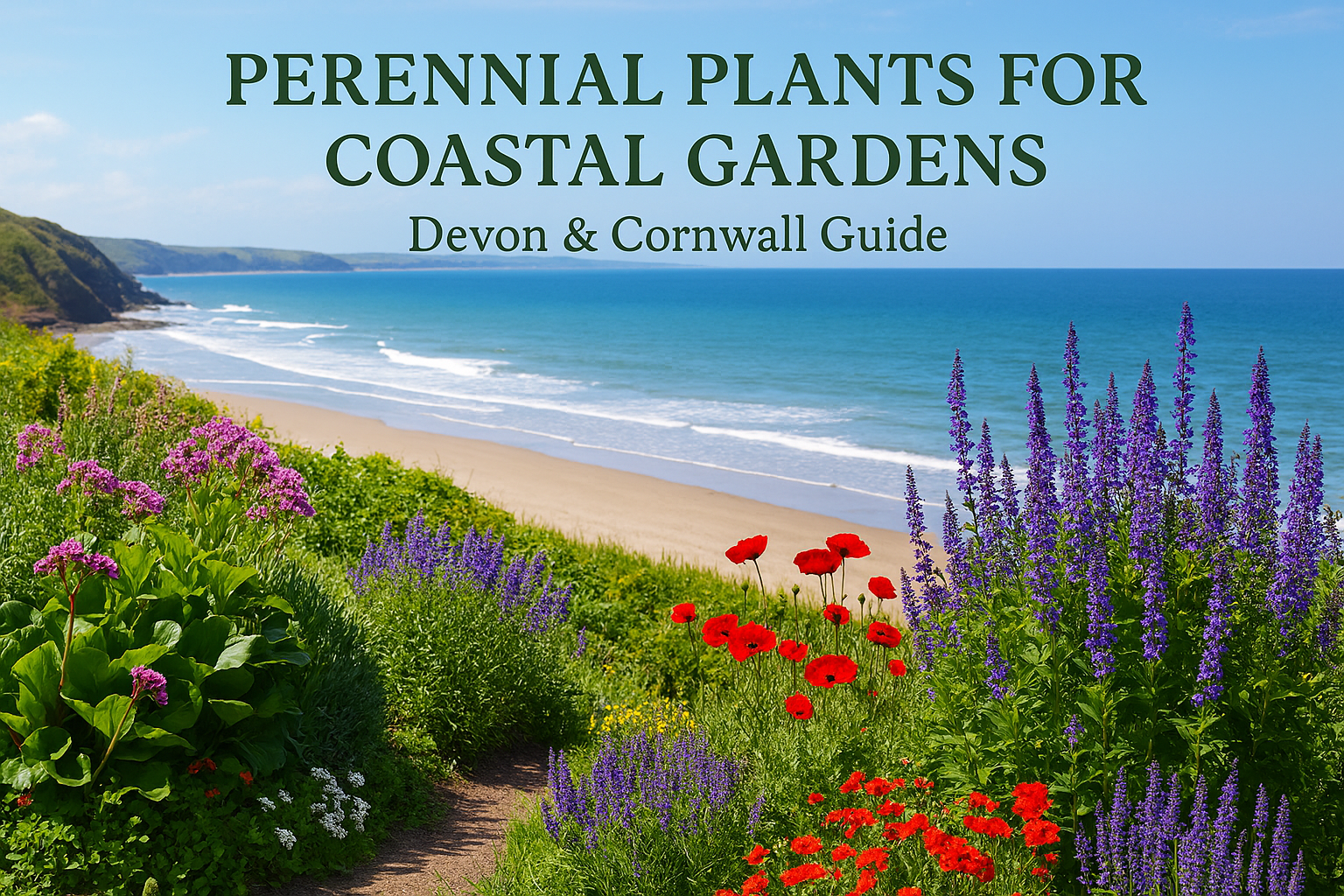 Perennial Plants for Coastal Gardens (Devon & Cornwall Guide)