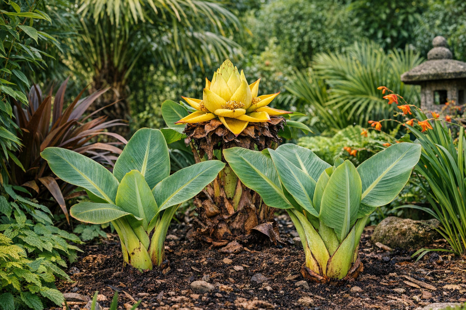 Musella Plug Plants – Growing Hardy Banana Plants in UK Gardens