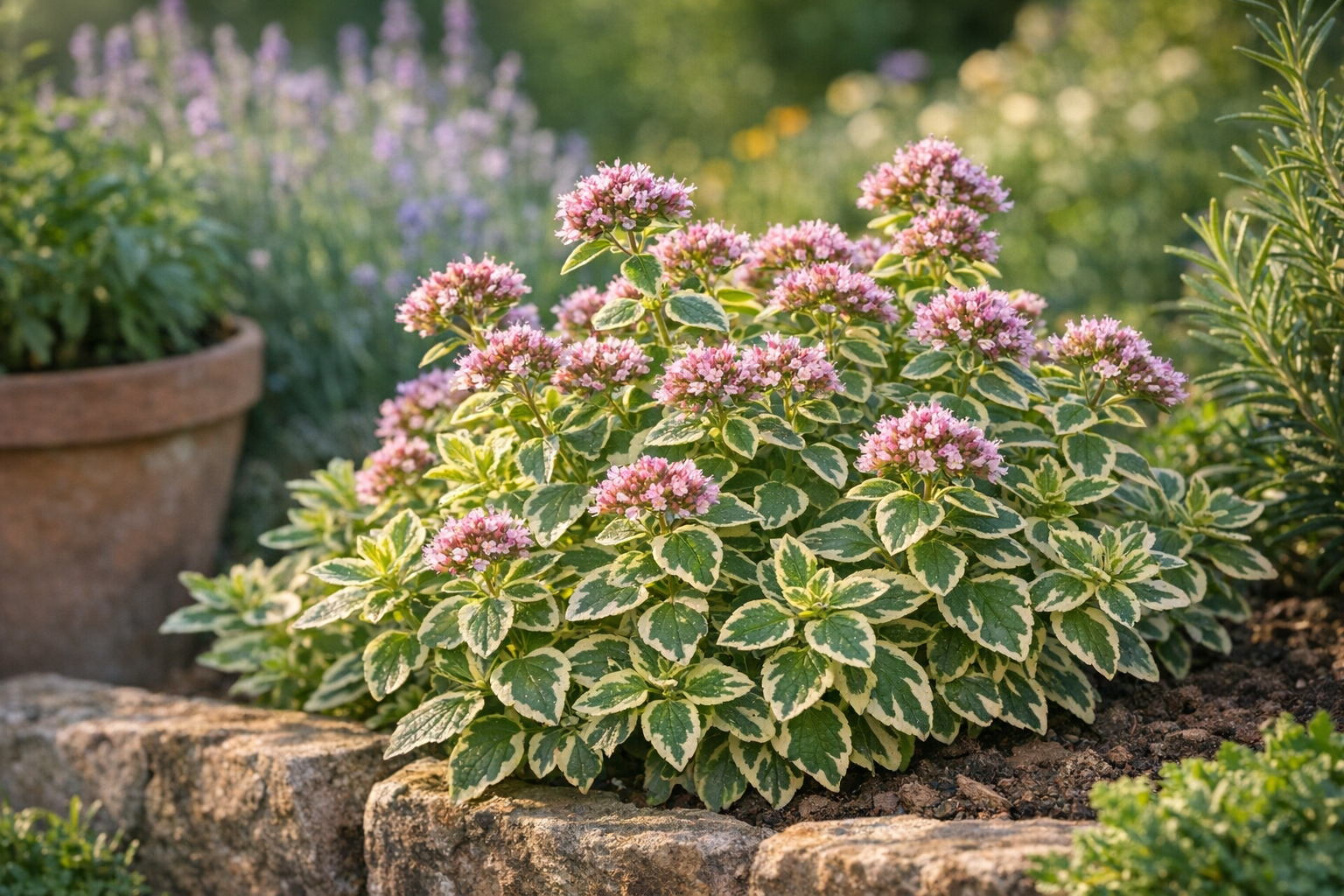 Origanum vulgare ‘Variegatum’: The Perfect Low Maintenance Herb for Colour & Flavour