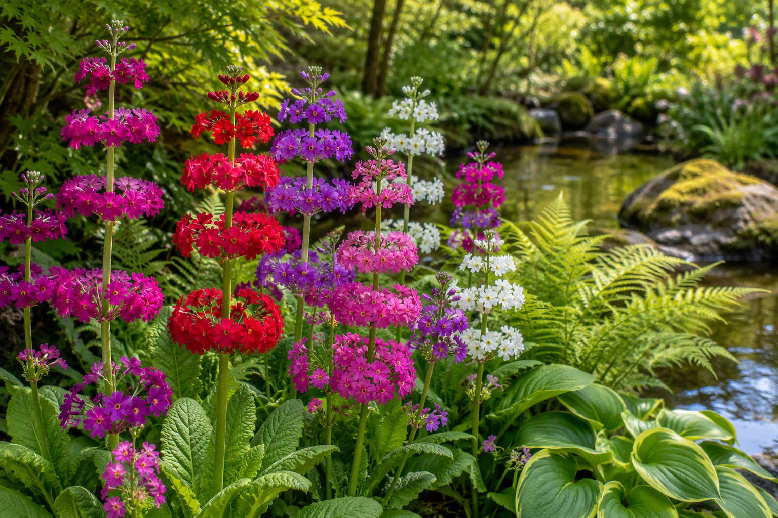 Primula Candelabras in Your Garden – Colour, Structure & Year-After-Year Rewards